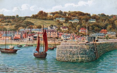 Lyme Regis, vom Cobb von Alfred Robert Quinton